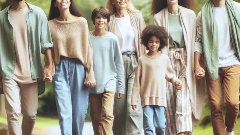 Rodzinne Stylizacje na Co Dzień – Trendy, Wygodne i Zgrane