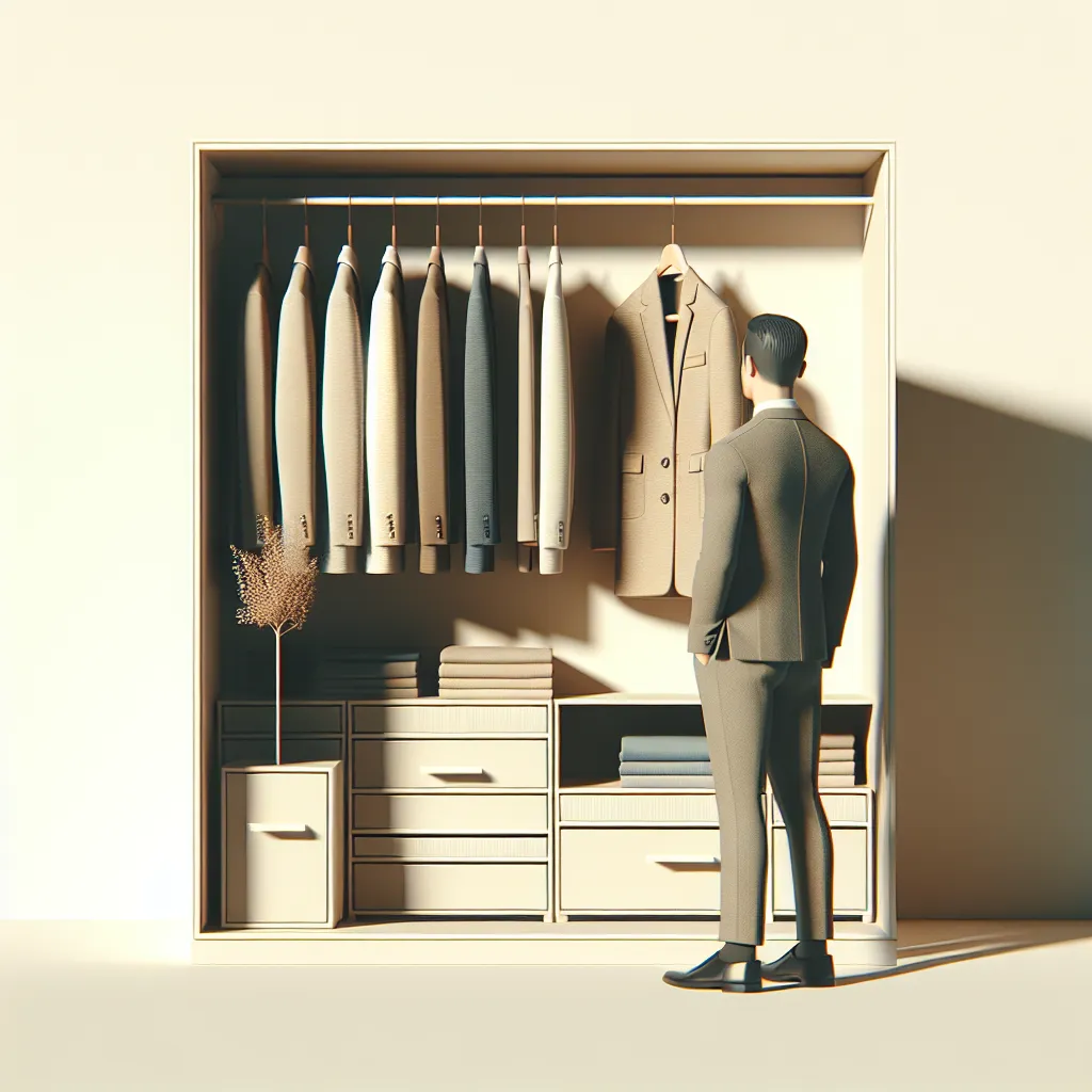 Jak zbudować kapsułową garderobę męską na każdą okazję