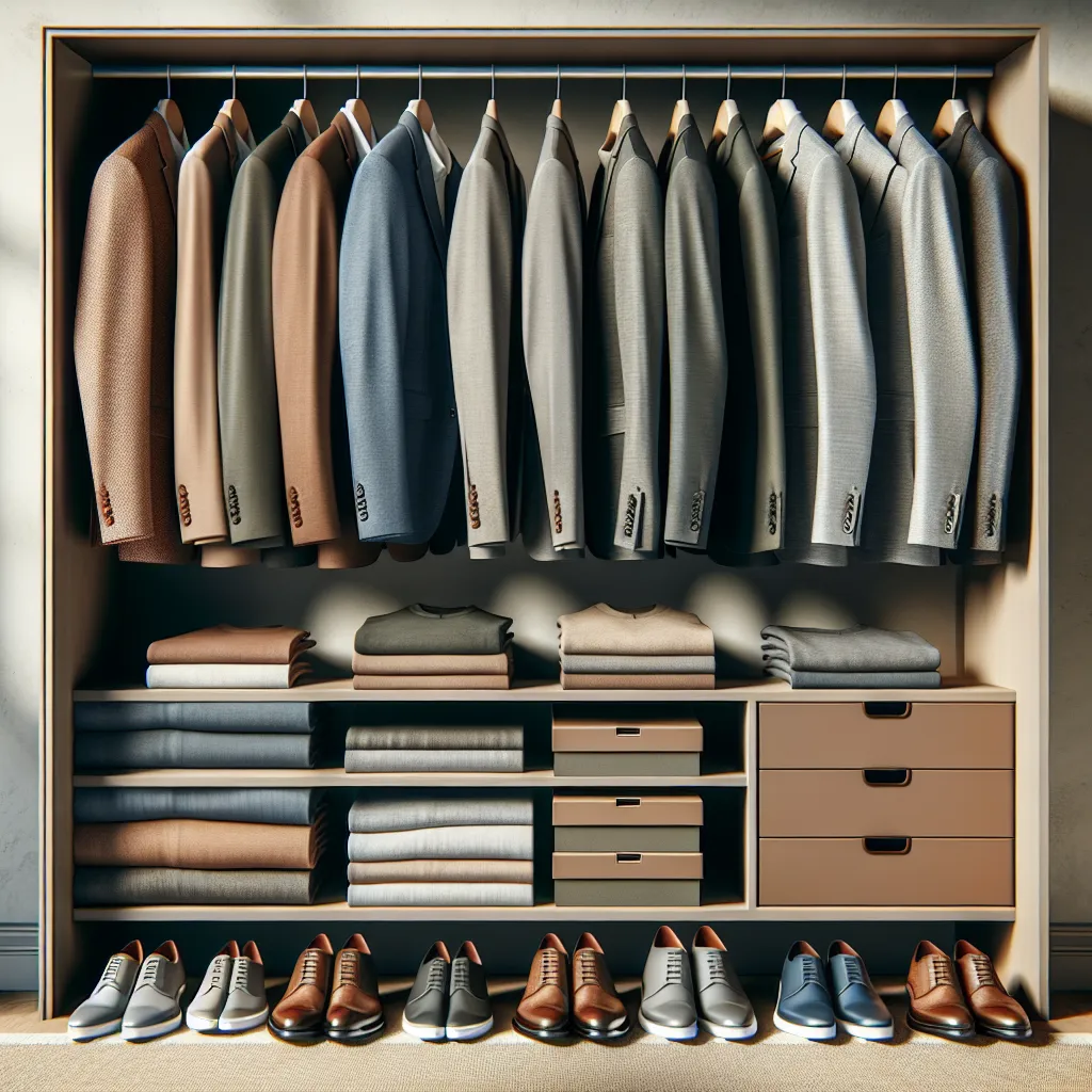 Jak zbudować kapsułową garderobę dla mężczyzny – praktyczny przewodnik