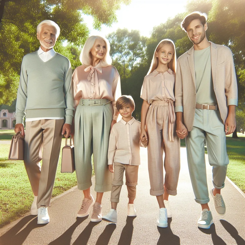 Modne zestawy rodzinne: ubrania, które łączą pokolenia