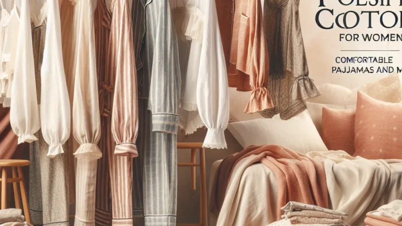 Polska bawełna dla kobiet – komfortowe piżamy i nie tylko